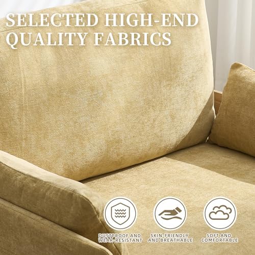 GDFStudio Foldable Sofa Bed Recliner, 3-in-1 Convertible Sleeper Sofa - Image 7