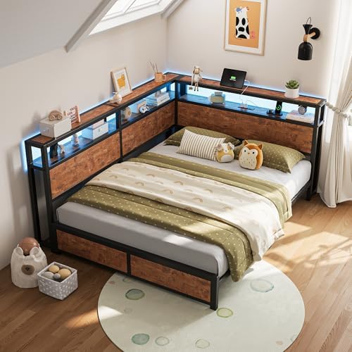 CIKUNASI Full Corner Bed Frame - Image 2