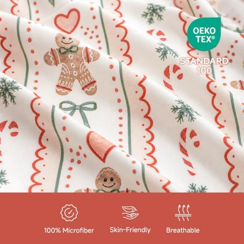 Christmas Comforter Set King Size, Christmas Bedding Set in a Bag - Image 6