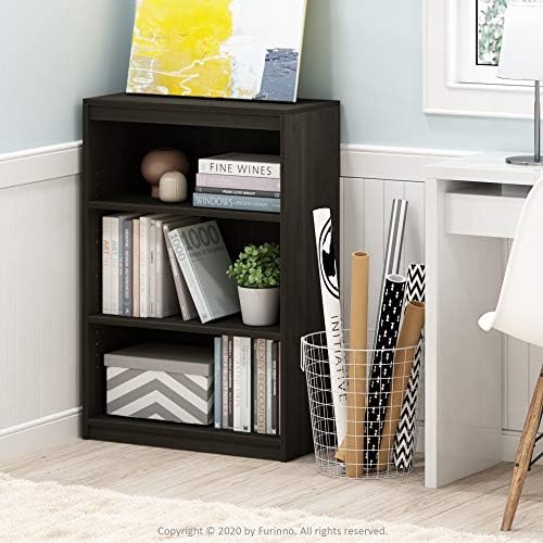 Furinno Gruen Book Shelf, 3-Tier Book Shelf, Bookcase - Image 2