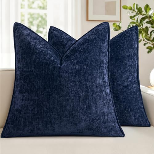 MIULEE Chenille Couch Pillow Covers by MIULEE