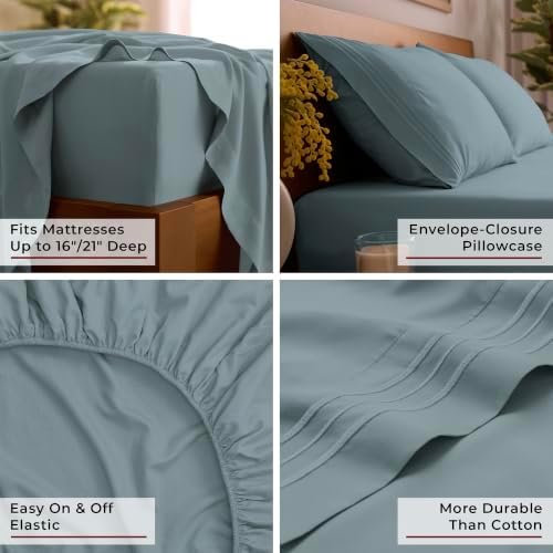 Mellanni Iconic 3-Piece Bed Sheet Set - Image 5