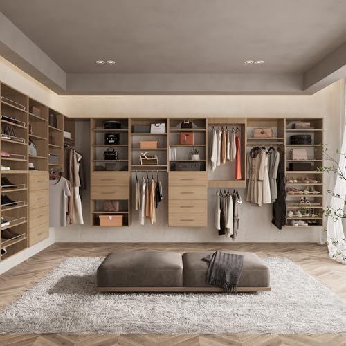 ROOMTEC 25.5" Shoe Shelf Short Tower Closet Unit, Modular Closet System - Image 4