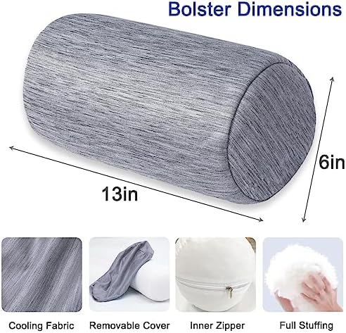 Round Cylinder Bolster Pillow - Image 2