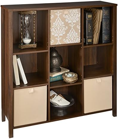 ClosetMaid 16057 Premium Adjustable 9-Cube Organizer, Dark Chestnut - Image 5