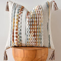 AmHoo Chenille Striped Textured Boho Throw Pillow Covers Aesthetic by AmHootextile