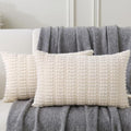 2 Pack Corduroy Decorative Throw Pillow by WHATWEARS