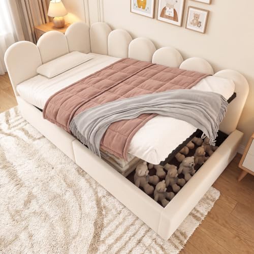 Merax Velvet Upholstered Lift Up Sofa Day Bed by Merax