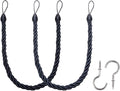 BEL AVENIR Curtain Ropes Tiebacks Tie-Backs Curtain Handmade Holdbacks by BELAVENIR