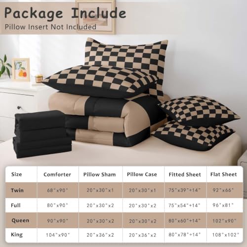 Checkered Retro Comforter Set - Image 6