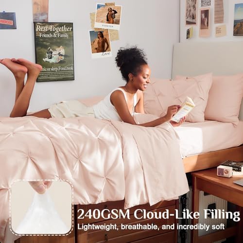 JOLLYVOGUE Twin Comforter Set 5 Pieces - Image 2