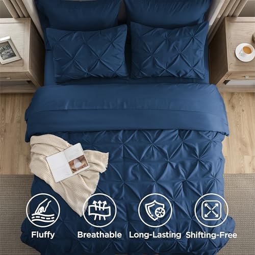 Bedsure 7-Piece Full Size Comforter Sets & Sheets - Image 4