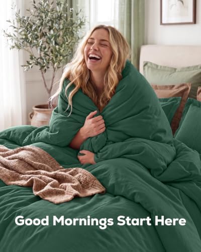 Duvet Cover Queen, 3 Piece Set, Extra Soft - Image 2