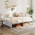 GIANTEX Full Size Daybed, Wooden Daybed Sofa Bed Frame by Giantex