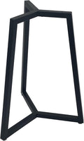 Round Table Legs 16 Inch Coffee Table Legs,Metal Table Base Black Iron Legs for Table,Metal Furniture Legs Dining