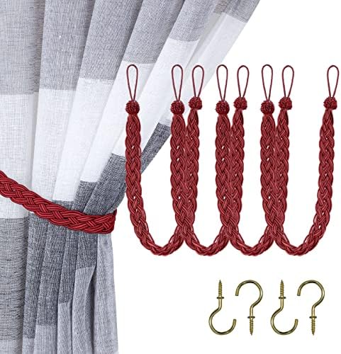 Home Queen Hand Braided Curtain Tie Back by HomeQueen