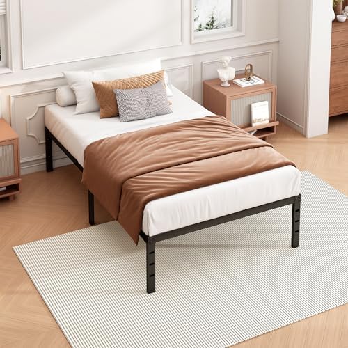 Hafenpo 14 Inch Twin Bed Frame, Under Bed Storage - Image 4