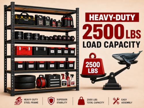 GH 5-Tier Garage Shelving - Image 4