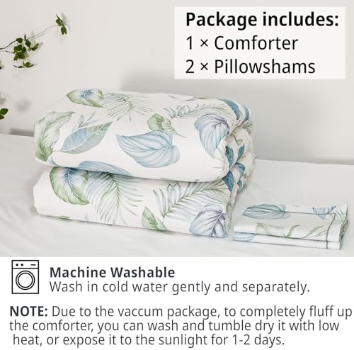 Botanical Cotton Comforter King Size - Image 7