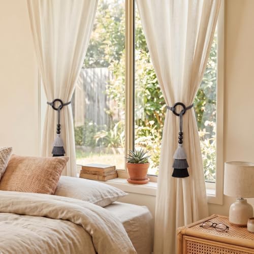 Novabright 4 Pcs Boho Curtain Tiebacks - Image 5