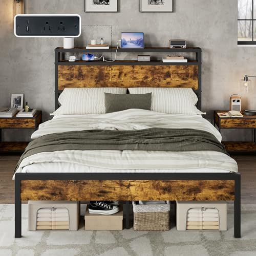 AMERLIFE Full Size Metal Bed Frame by AMERLIFE