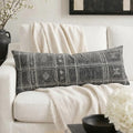 Decorative Lumbar Pillow Cover 14x36, Long Decorative Throw Pillow by BlissBlush