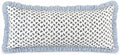 Ridhi Baby Blossams Hand Block Print Ruffle Pillow Sham 36x14 Inch Set of 1 by Ridhi