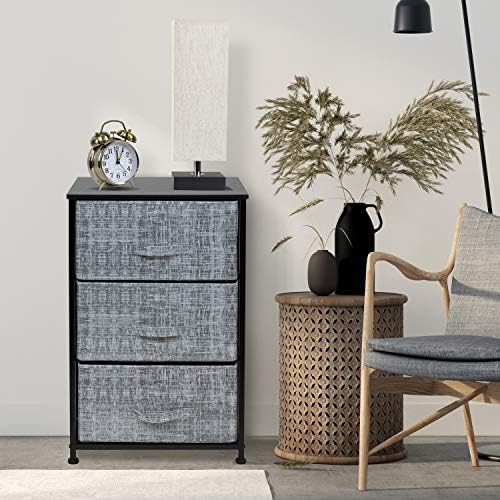Sorbus Nightstand with 3 Drawers - Image 5