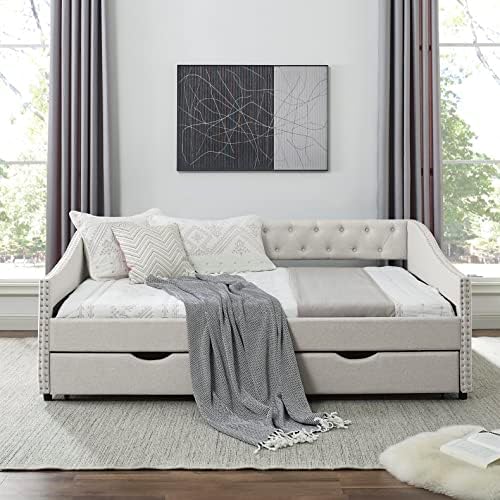 Wood Full Size Daybed, Day Bed Frame - Image 6