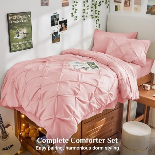 JOLLYVOGUE Twin Comforter Set 5 Pieces - Image 6