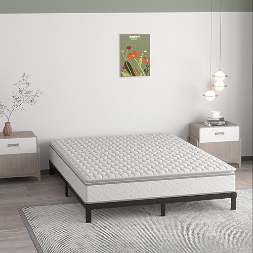 Upcanso 7 Inch Full Bed Frame, Low Profile Full Size Bed Frame - Image 4