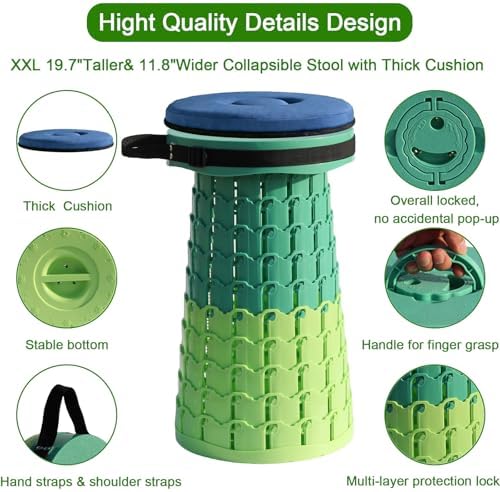 2026 Upgraded XXL Collapsible Stool - Image 6
