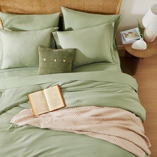 Super King Plus Size Comforter Set- 7 Pieces Bed in a Bag King Bedding Sets - Image 4