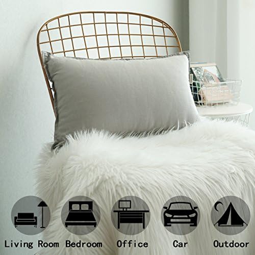 Jeanerlor Cotton Linen Square Decorative Throw Pillow Case Cushion Cover - Image 2