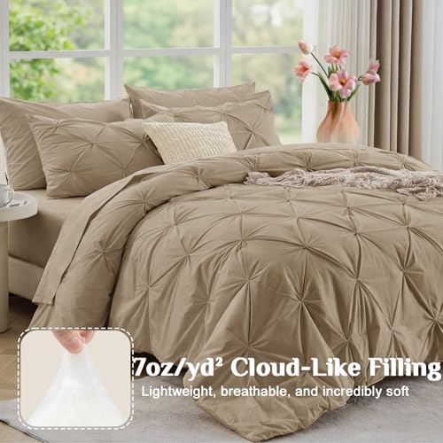 JOLLYVOGUE King Size Comforter Set 7 Pieces - Image 2