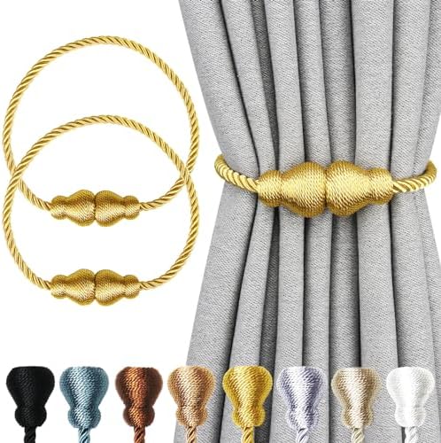 Magnetic Curtain Tiebacks Decorative Curtain Holders by CurtianTiebacks