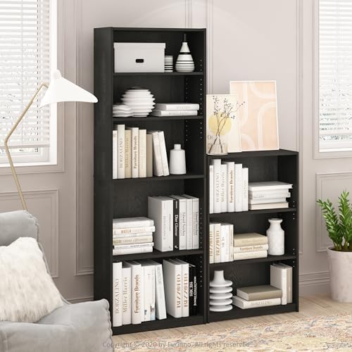 Furinno Jaya 5-Tier Book Shelf - Image 5