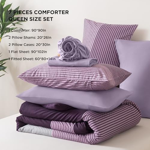 Andency Queen Comforter Set, 7 Pieces - Image 7