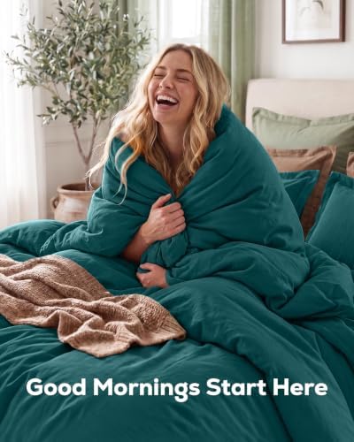 Duvet Cover Queen, 3 Piece Set, Extra Soft - Image 2