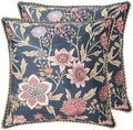 patdrea Designer Velvet Vintage Throw Pillow Cover by Welcometopatdrea