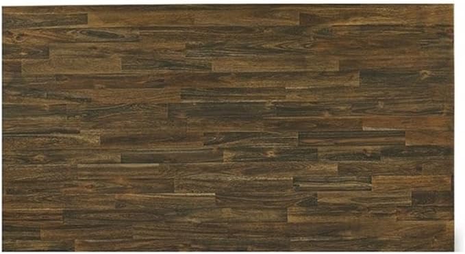 East West Furniture X777MZ748-9 9 Piece Dining Room Furniture Set Includes a Rectangle Dining Table with X-Legs and 8 Coffee Linen Fabric Upholstered Chairs, 40x72 Inch, Multi-Color