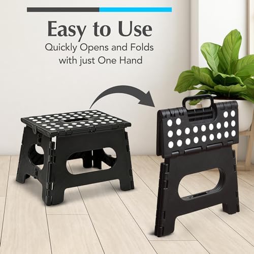 Handy Laundry Folding Step Stool 9 Inch 2-Pack, Holds 300 lbs - Image 3