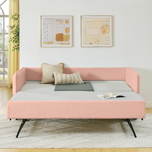 KEIKI Twin Size Upholstery Tufted Daybed by KEIKI