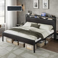 AMERLIFE King Size Platform Bed Frame by AMERLIFE