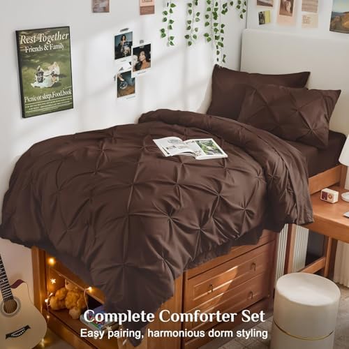JOLLYVOGUE Twin XL Comforter Set 5 Pieces - Image 6