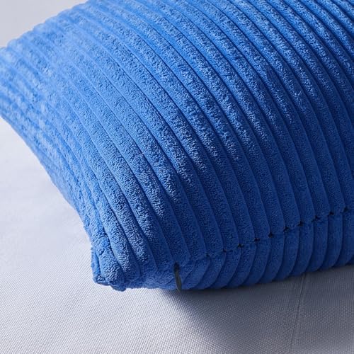 Topfinel Blue Decorative Throw Pillow Covers 16x16 Inch Set of 4, Soft Accent - Image 2