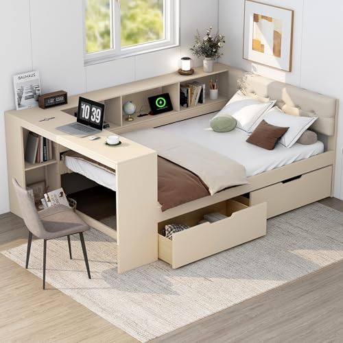 Bellemave Full Size Corner Bed Frame by Bellemave