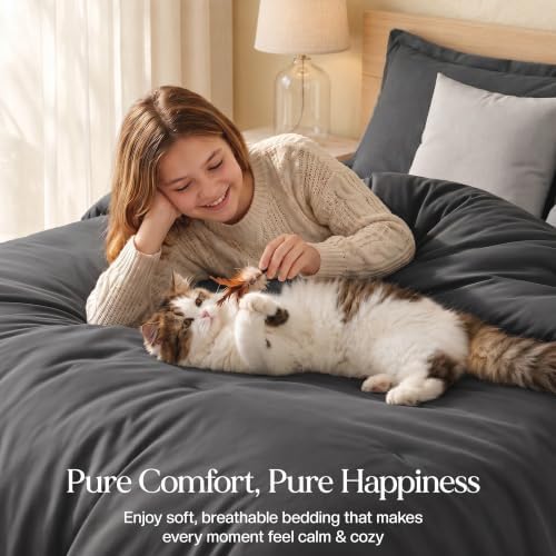Utopia Bedding 3 Pc King Comforter Set, All Season Bedding - Image 5