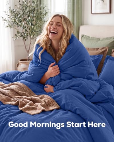 Duvet Cover Queen, 3 Piece Set, Extra Soft - Image 2