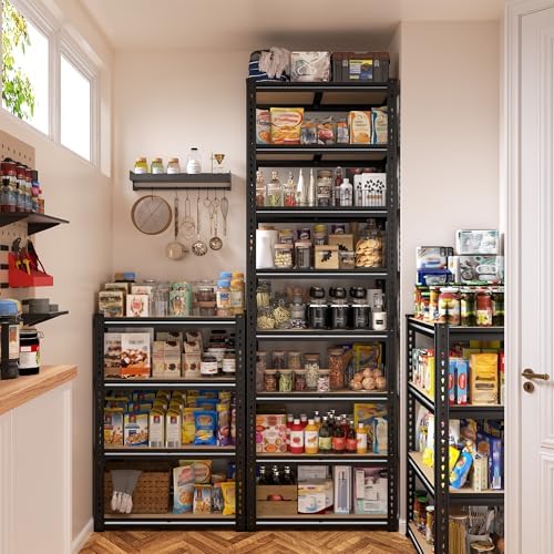 8 Tier Storage Shelves, 3200 LBS Shelving Unit - Image 6